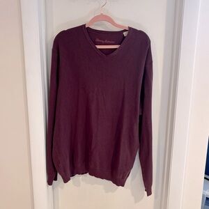 Women’s Tommy Bahama maroon sweater XXL